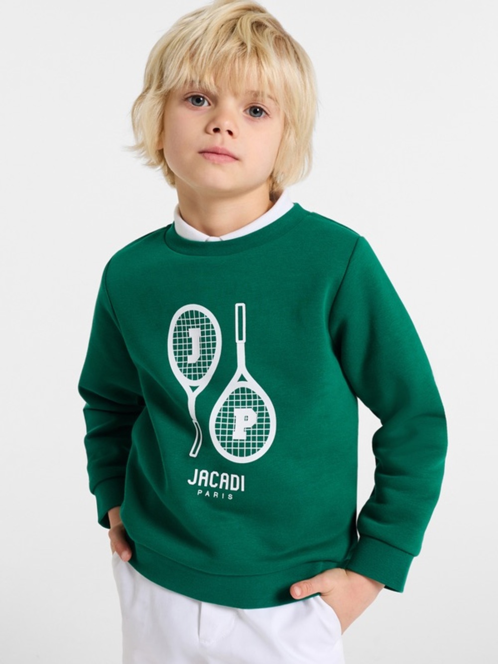 Jacadi Organic Cotton Tennis Sweatshirt